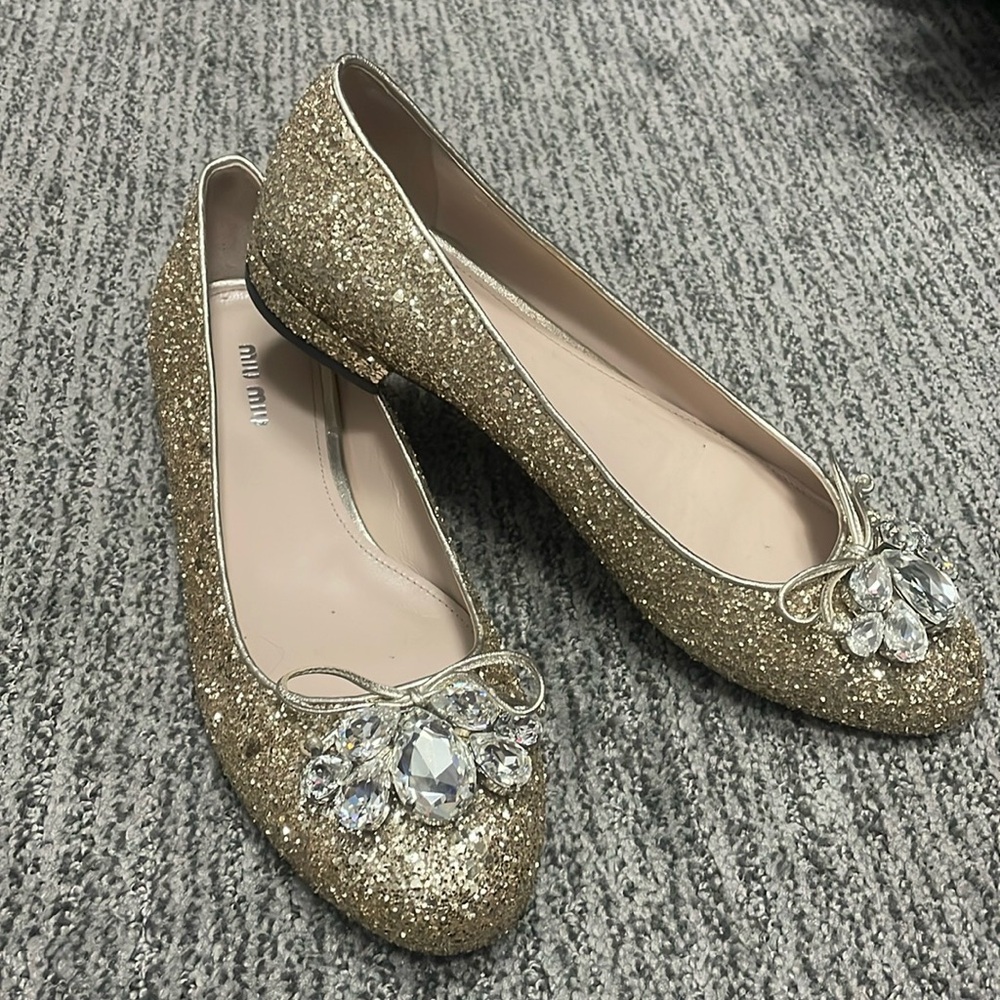 BRAND NEW NEVER WORN Miu Miu Calzature Donna Flats